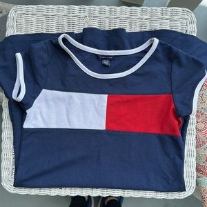Tommy Hilfiger dress. Size M (8-10). Perfect for the 4th! Worn once